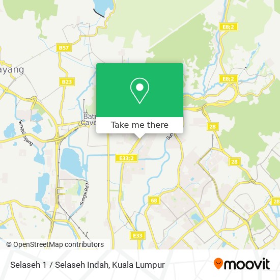 Selaseh 1 / Selaseh Indah map