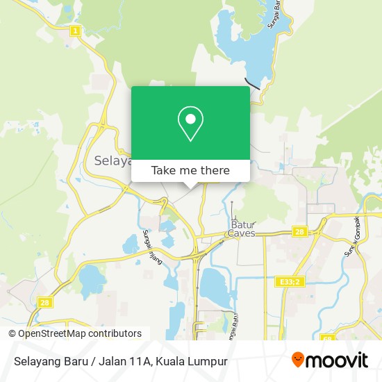 Selayang Baru / Jalan 11A map