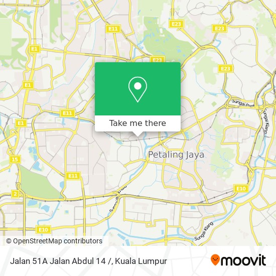 Jalan 51A Jalan Abdul 14 / map