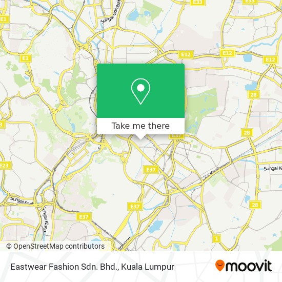 Eastwear Fashion Sdn. Bhd. map