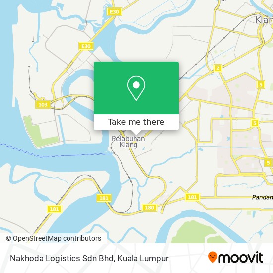 Nakhoda Logistics Sdn Bhd map