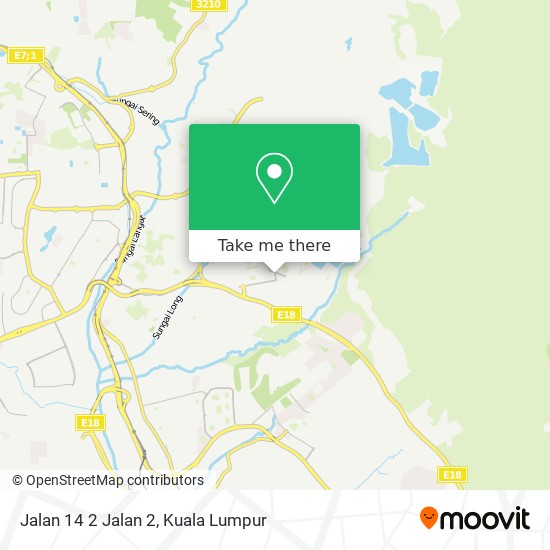 Peta Jalan 14 2 Jalan 2