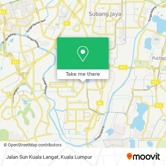 Jalan Sun Kuala Langat map