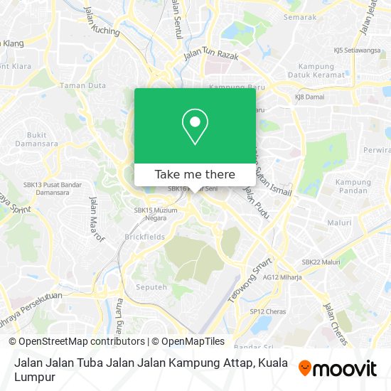 Jalan Jalan Tuba Jalan Jalan Kampung Attap map