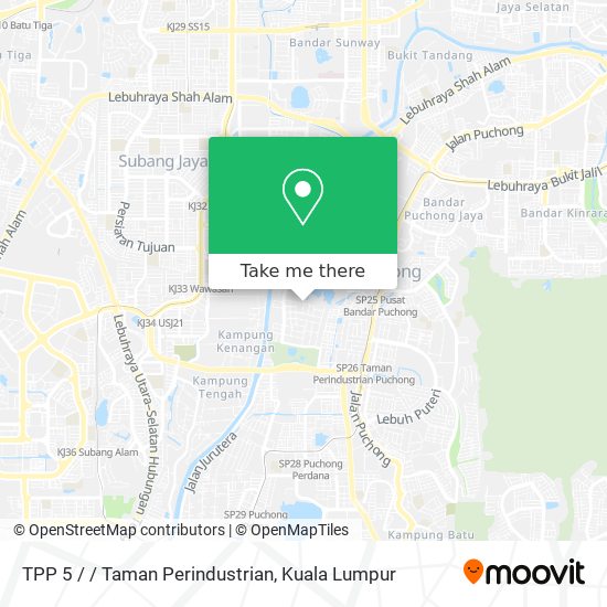 Peta TPP 5 / / Taman Perindustrian
