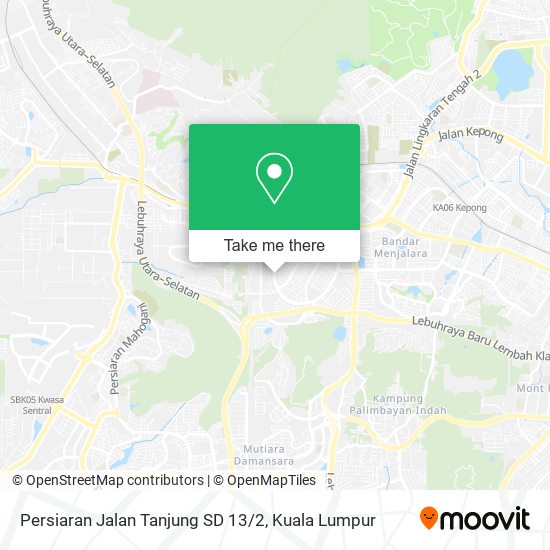 Persiaran Jalan Tanjung SD 13 / 2 map