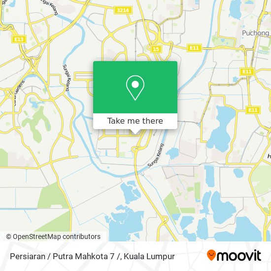 Persiaran / Putra Mahkota 7 / map