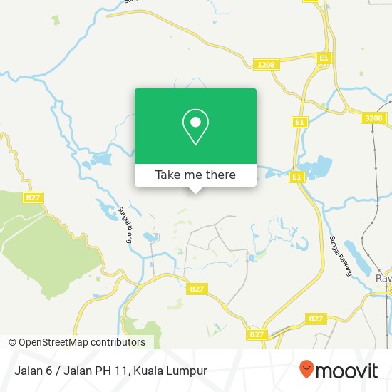 Jalan 6 / Jalan PH 11, 48000 Rawang map