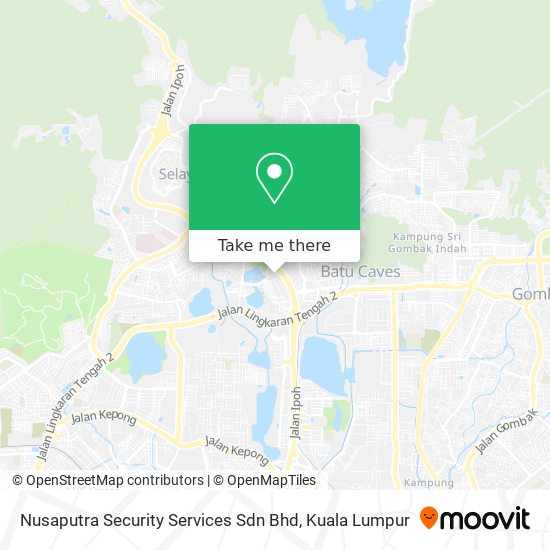 Nusaputra Security Services Sdn Bhd map