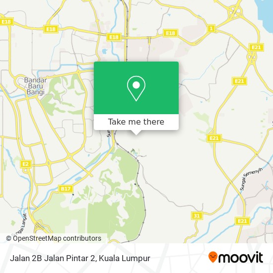 Peta Jalan 2B Jalan Pintar 2