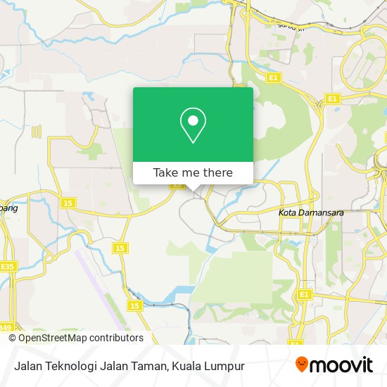 Peta Jalan Teknologi Jalan Taman