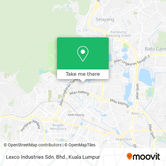 Lexco Industries Sdn. Bhd. map