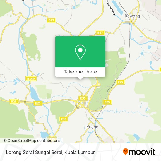 Lorong Serai Sungai Serai map