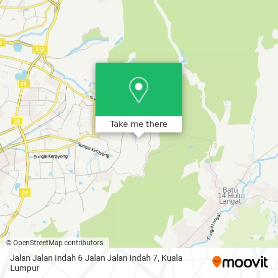 Jalan Jalan Indah 6 Jalan Jalan Indah 7 map