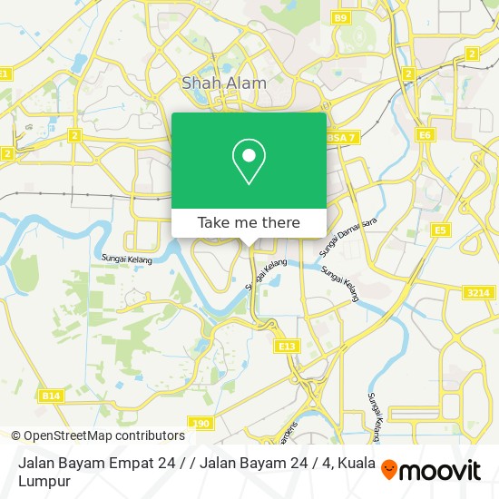 Jalan Bayam Empat 24 / / Jalan Bayam 24 / 4 map