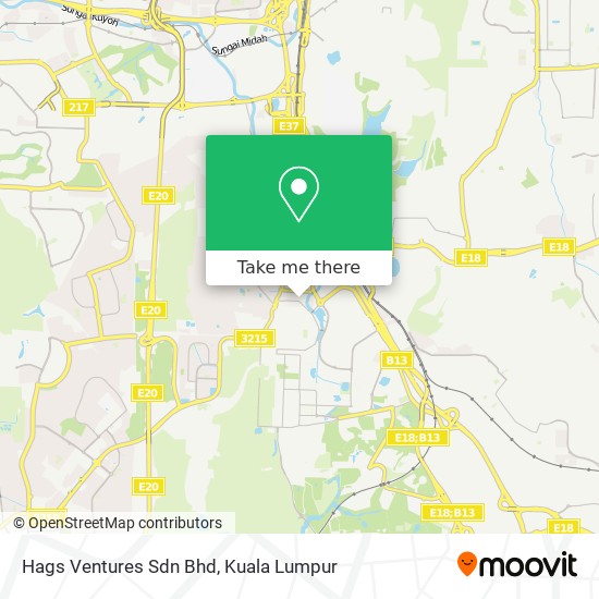 Hags Ventures Sdn Bhd map