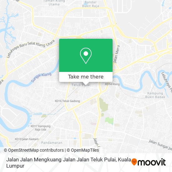 Jalan Jalan Mengkuang Jalan Jalan Teluk Pulai map