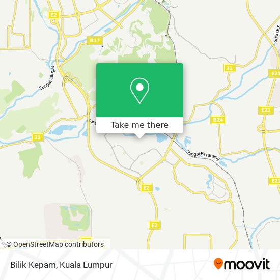 Bilik Kepam map