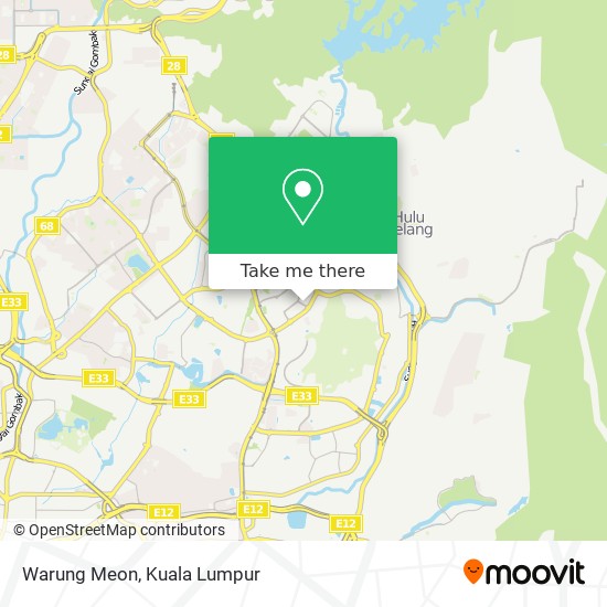 Peta Warung Meon
