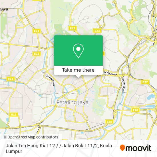 Jalan Teh Hung Kiat 12 / / Jalan Bukit 11 / 2 map