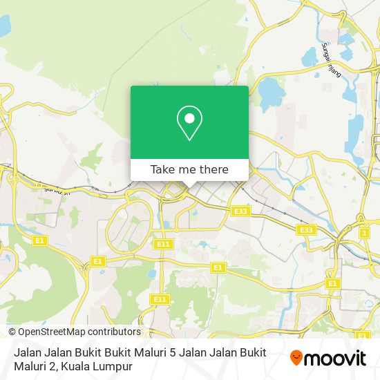 Jalan Jalan Bukit Bukit Maluri 5 Jalan Jalan Bukit Maluri 2 map