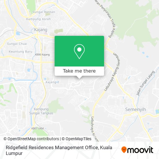 Ridgefield Residences Management Office map