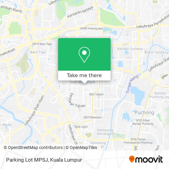 Parking Lot MPSJ map