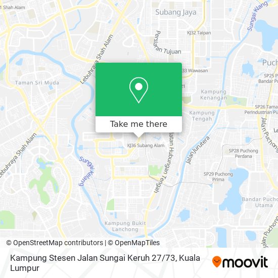 Kampung Stesen Jalan Sungai Keruh 27 / 73 map