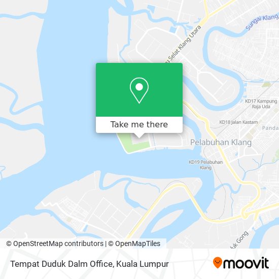 Tempat Duduk Dalm Office map