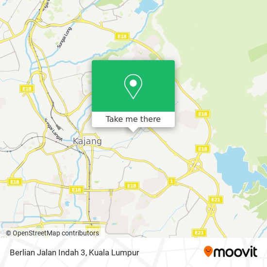 Berlian Jalan Indah 3 map