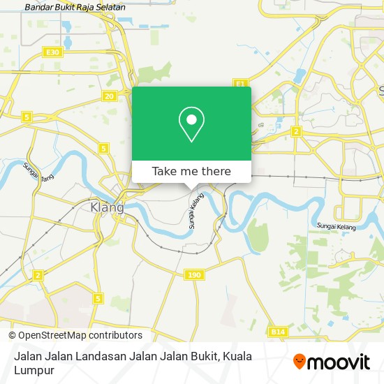 Jalan Jalan Landasan Jalan Jalan Bukit map