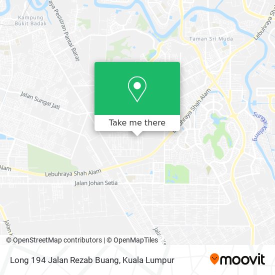 Long 194 Jalan Rezab Buang map