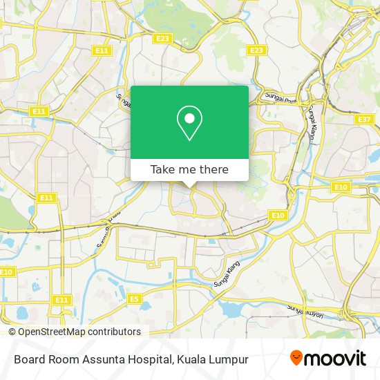 Board Room Assunta Hospital map