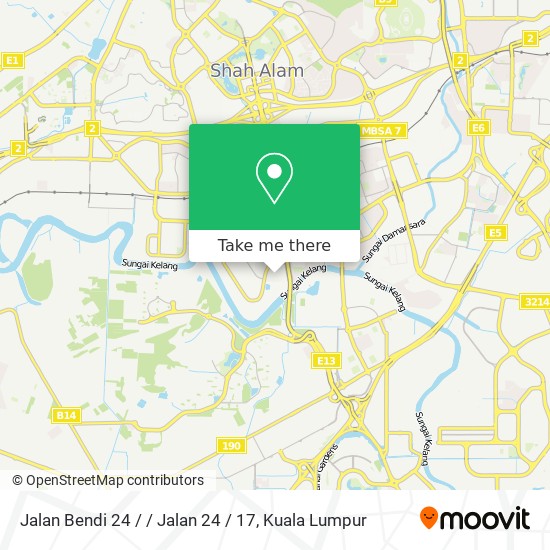 Jalan Bendi 24 / / Jalan 24 / 17 map