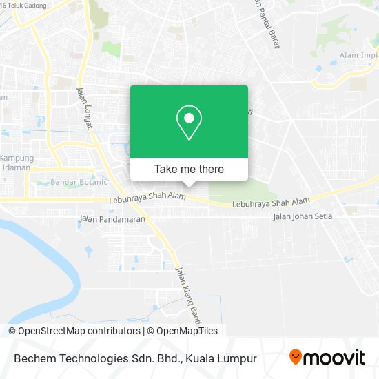Bechem Technologies Sdn. Bhd. map
