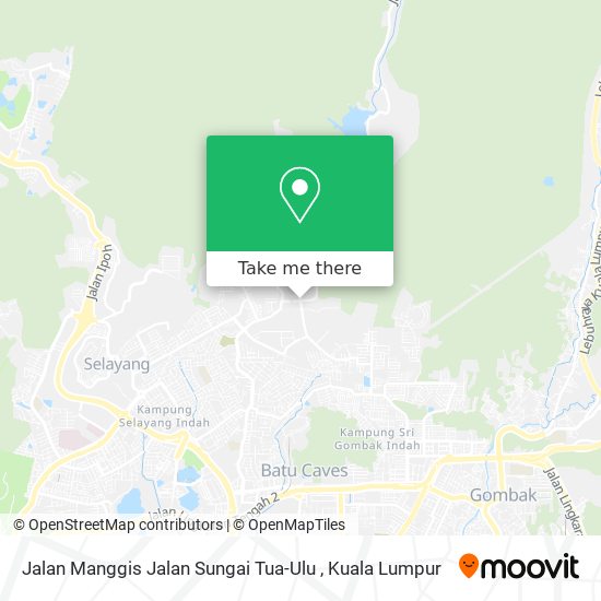 Jalan Manggis Jalan Sungai Tua-Ulu map