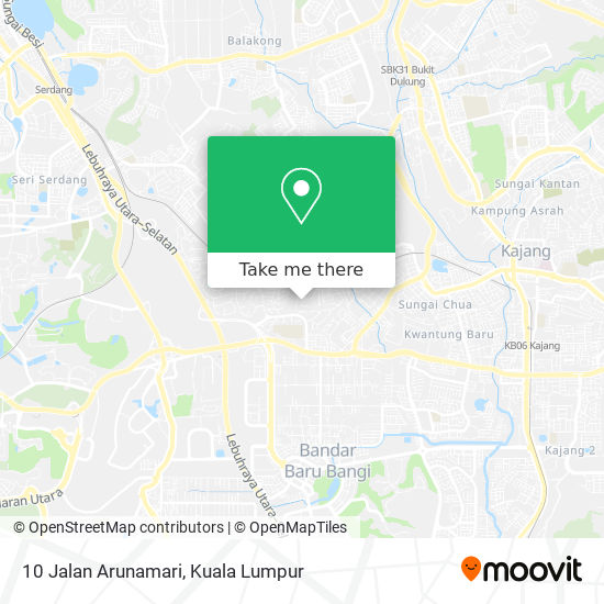 Peta 10 Jalan Arunamari