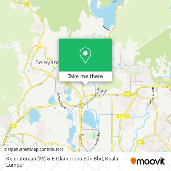 Kejuruteraan (M) & E Glamorous Sdn Bhd map
