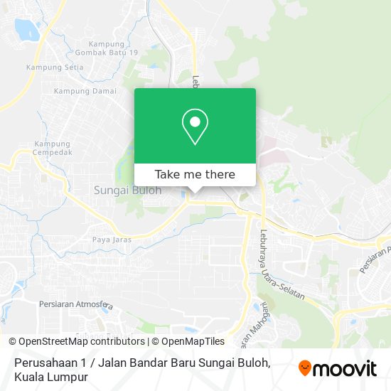 Peta Perusahaan 1 / Jalan Bandar Baru Sungai Buloh