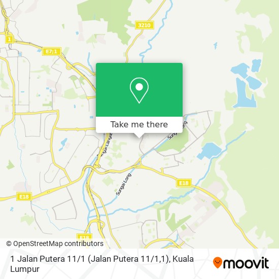 1 Jalan Putera 11 / 1 map