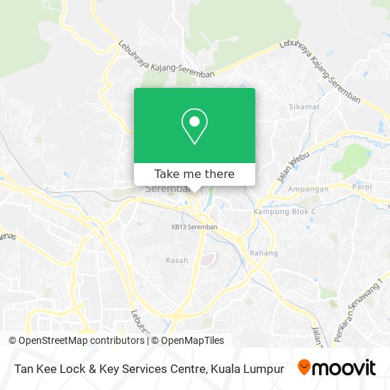 Tan Kee Lock & Key Services Centre map