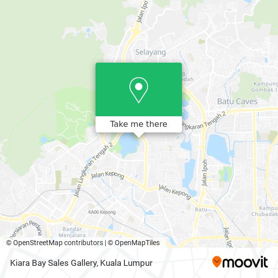 Kiara Bay Sales Gallery map