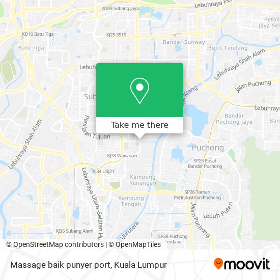 Massage baik punyer port map