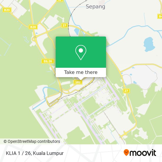 KLIA 1 / 26 map