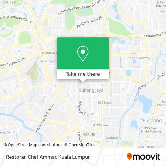 Restoran Chef Ammar map