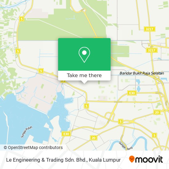 Le Engineering & Trading Sdn. Bhd. map