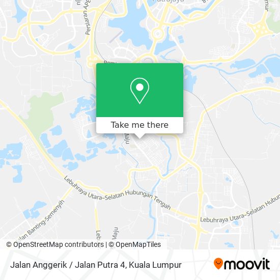 Peta Jalan Anggerik / Jalan Putra 4