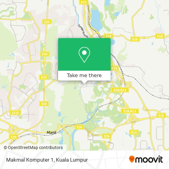 Makmal Komputer 1 map