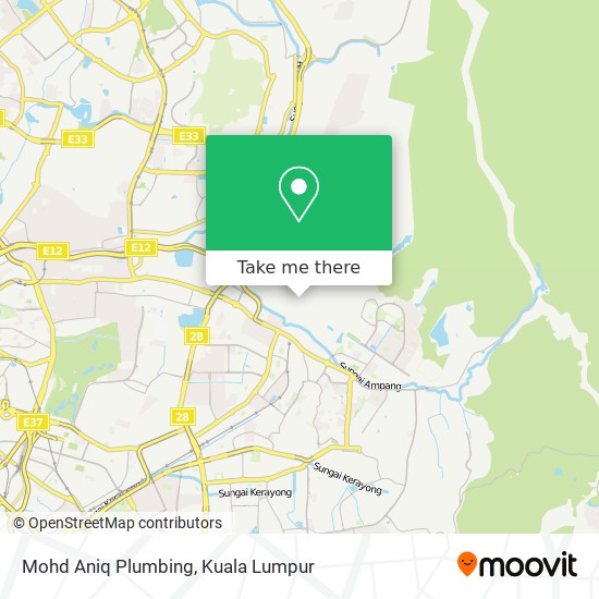 Peta Mohd Aniq Plumbing