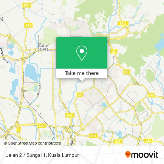 Jalan 2 / Sungai 1 map